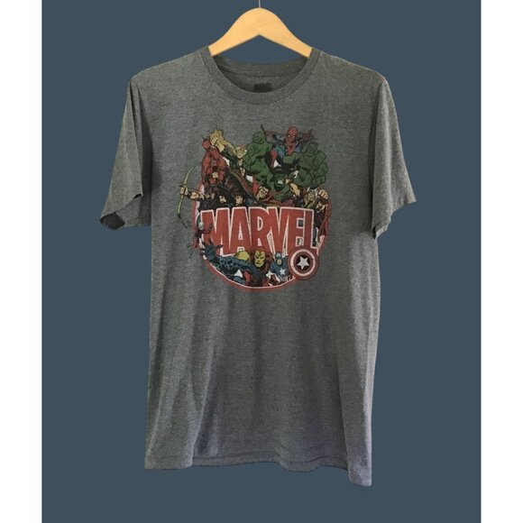 MARVEL- MENS GRAPGIC 100% COTTON SHORT SLEEVE T-SHIRT SIZE MEDIUM - Picture 1 of 6